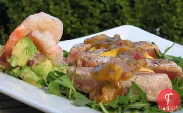 Sauce à la Mangue et à la Coriandre (Coriandre) - Pour Poisson ou Poulet
