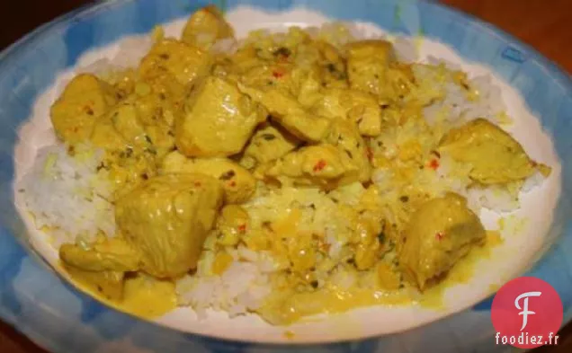 Poulet Masala Crémeux