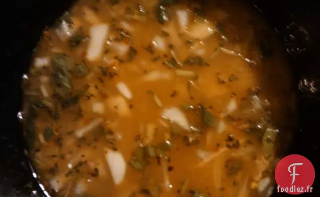 Soupe de Tortilla de Maïs Blanche Ca Kitchen