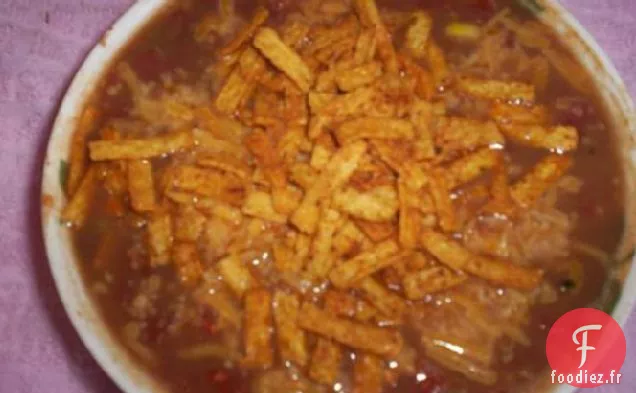 Soupe de Tortilla Crémeuse - Végétarienne
