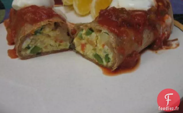 Petit déjeuner Enchilada de Weight Watchers