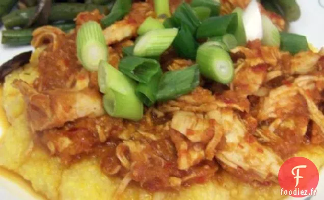 Poulet Mexicain et Polenta