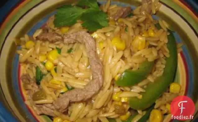 Orzo de Coriandre et Bœuf