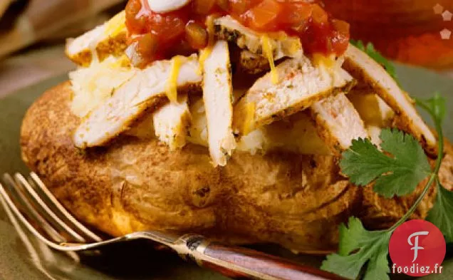 Spuds de Poulet Fajita