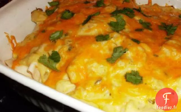 Enchiladas de Poulet à la Crème Sure