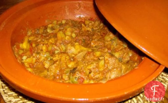 Tajine De Bœuf Aux Poivrons