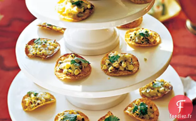 Chips de Tortilla au Maïs Grillé et au Cheddar