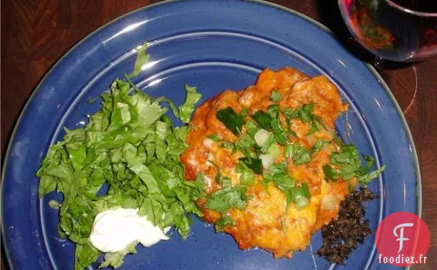 Quesadillas De Steak Avec Salsa De Pêche Chaude