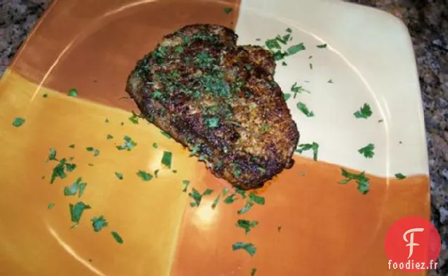 Côtelettes De Porc Saupoudrées de Chili