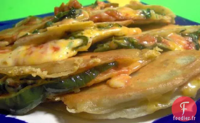 Quesadillas au Chili Vert et au Monterey Jack