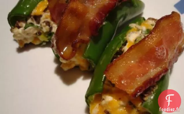 Jalapenos Farcis Garnis De Bacon