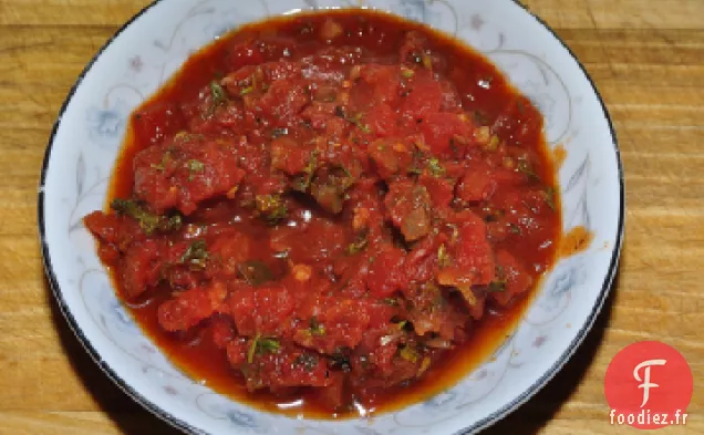 Salsa au Poivre Rôti et à la Tomate