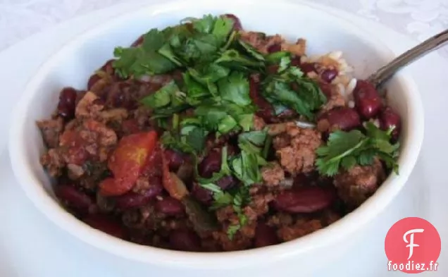 Chili Con Carne Aux Haricots Rouges