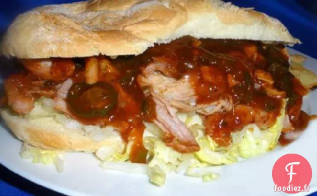 Porc effiloché Tex-Mex (Mijoteuse)