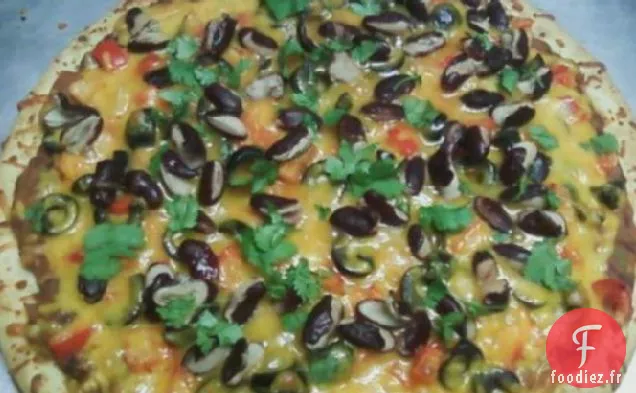 Pizza à Tacos Végétarienne