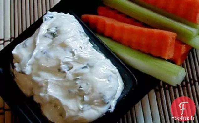 Trempette au Fromage de Chèvre et aux Herbes