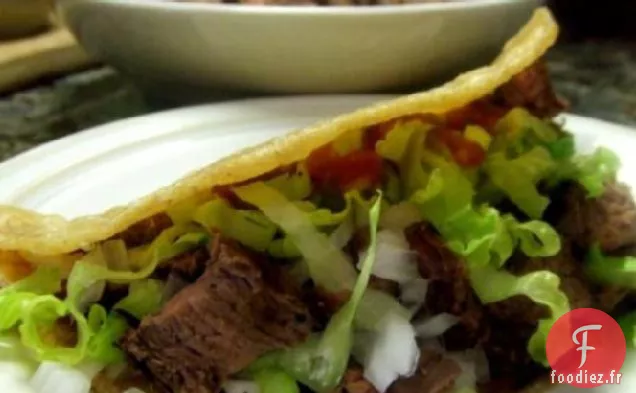 Tacos au Steak de Flanc Mexicain