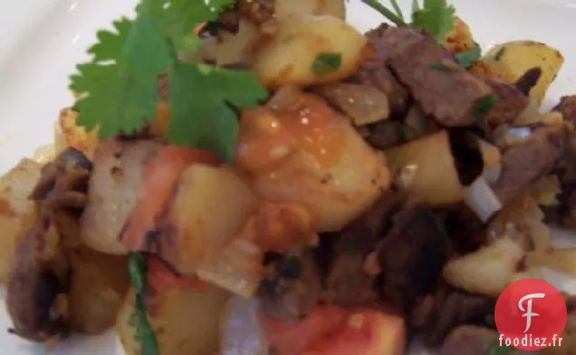 Hachis de Boeuf Avec un Coup de Pied Épicé