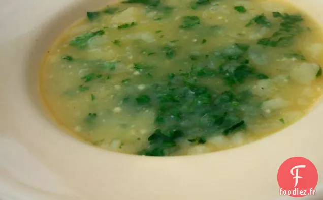 Soupe Portugaise à la Coriandre (Sopa De Coentro)