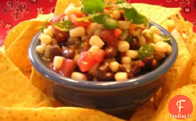 Salsa Épicée aux Haricots Noirs