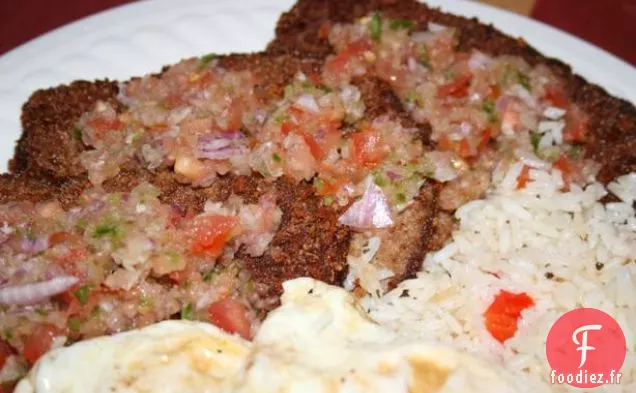 Silpancho (Repas Traditionnel Bolivien)
