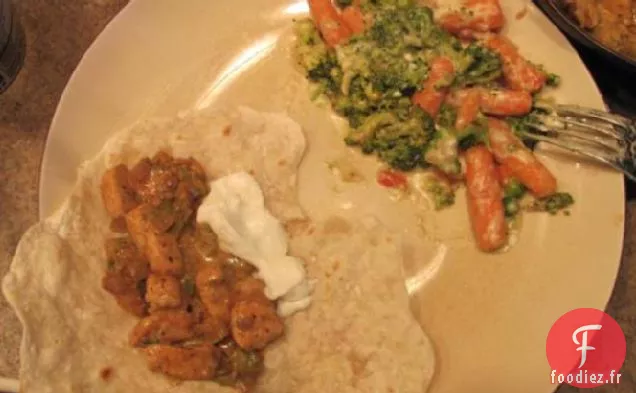 Wraps de Poulet Chipotle