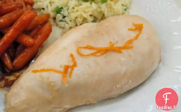 Poulet à l'Érable Orange Heureux