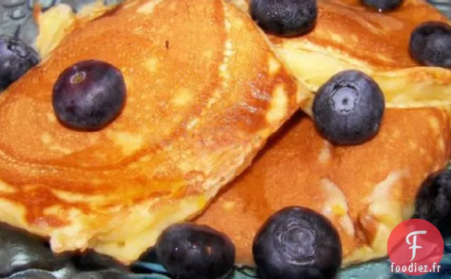 Crêpes au Babeurre à l'Orange