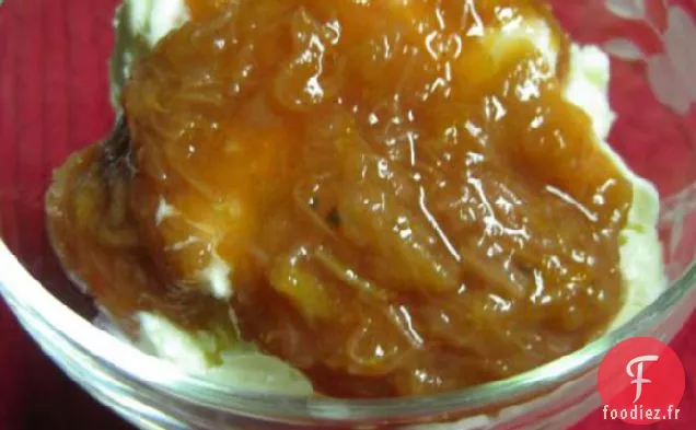 Rhubarbe à l'Orange et à la Cannelle