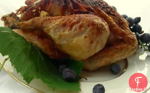 Poulet Rôti à la Muscade et à l'Orange