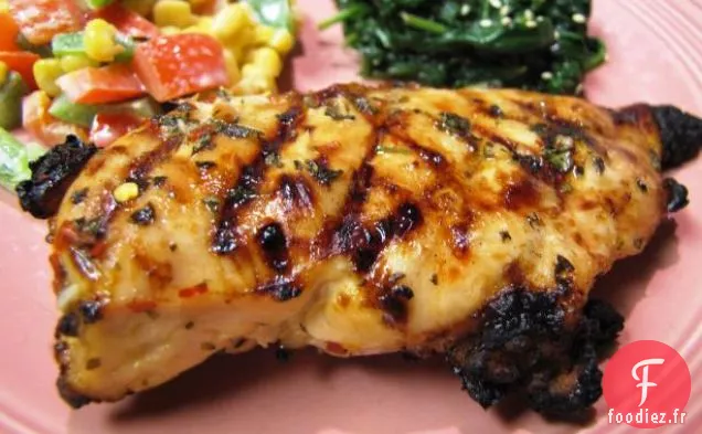 Poulet Mariné Grillé
