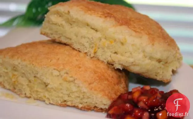 Scones Sucrés d'Orange du Sud