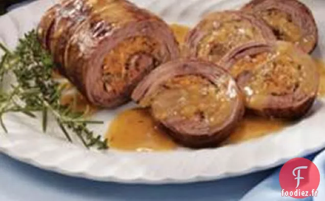 Steak de Flanc Farci au Fromage