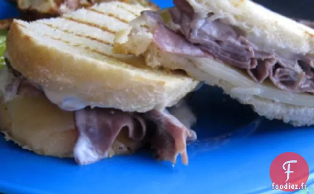 Sandwichs au Rôti de Bœuf au Chili Vert