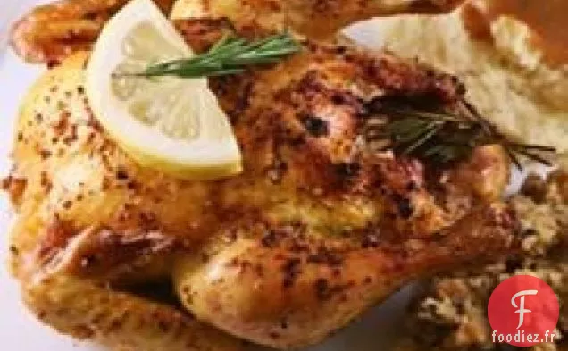 Poules de Gibier de Cornouailles à l'Ail et au Romarin