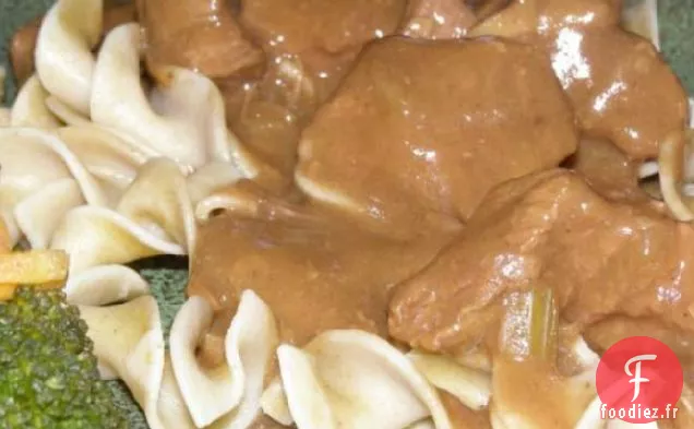 Bourgogne de boeuf Facile pour la mijoteuse