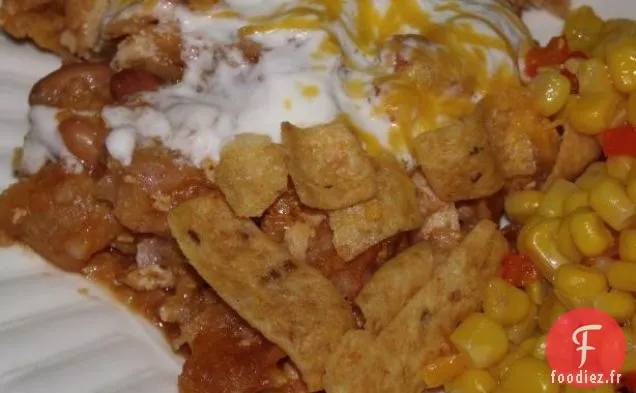 Crock Pot Chili Con Carne Aux Haricots