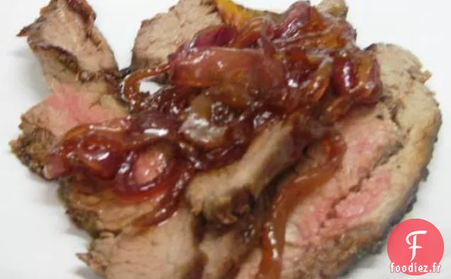 Steak de Flanc Glacé et Grillé