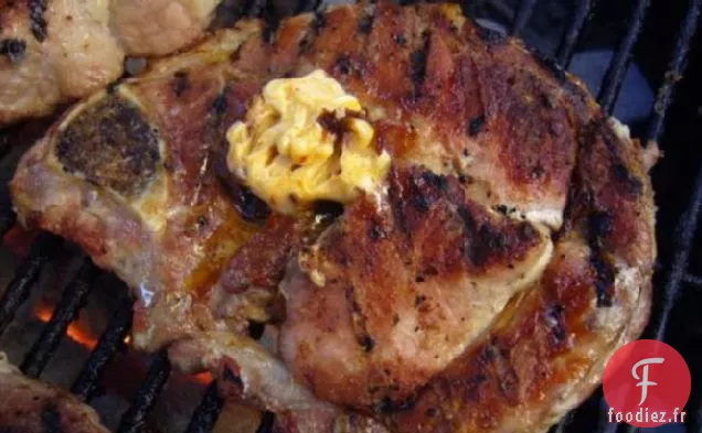 Steaks Grillés (Ou Côtelettes) Au Beurre Chipotle