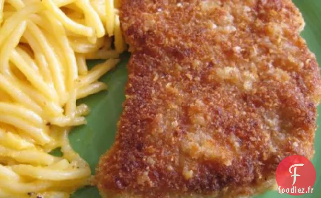 Escalopes de Porc Au Parmesan
