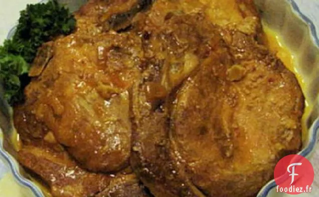 Côtelettes de Porc à la Mijoteuse Catalina