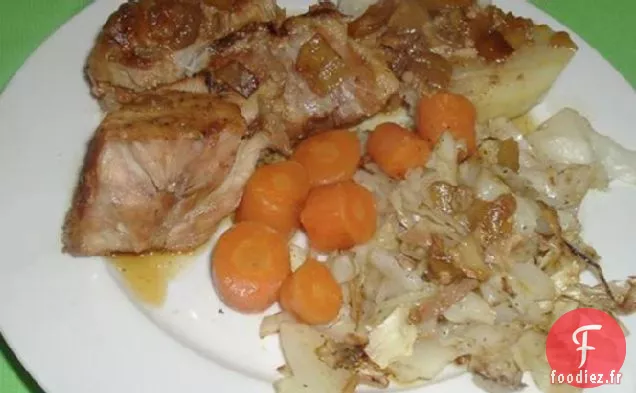 Côtes levées de campagne à l'érable de Kim's Easy Crock Pot