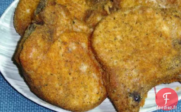 Côtelettes de Porc Cuites Au Four