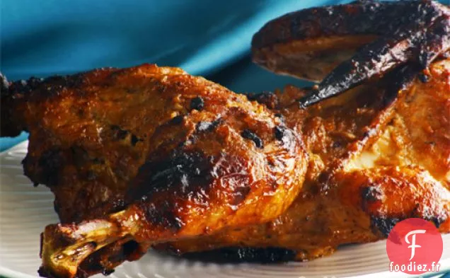 Poule de Gibier de Cornouailles Rôtie à la Sauce Soja (ga Mai Ro Ti)