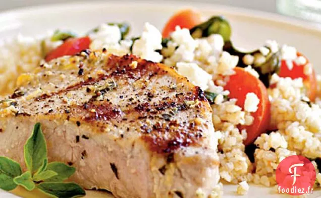 Côtelettes de Porc à l'Origan