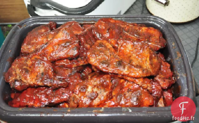 Mijoteuse de Steak de Porc BBQ
