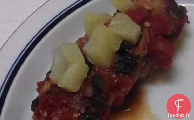 Porc Des Caraïbes À L'Ananas