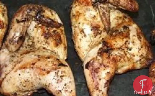 Poules de Gibier de Cornouailles Grillées