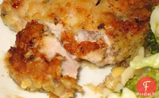 Délicieuses Côtelettes De Porc Panées
