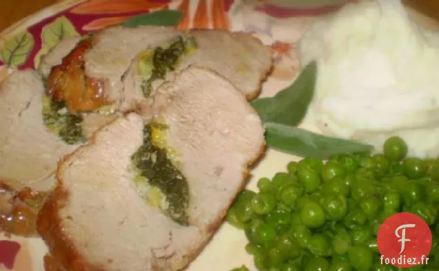 Longe de Porc Au Citron et à la Sauge